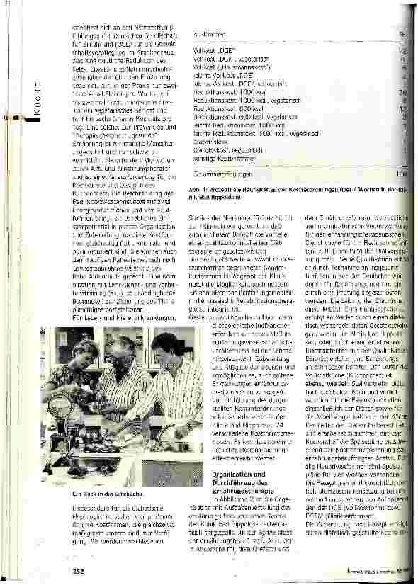 Vorschauseite 2: Ernährungstherapie mit Langzeitwirkung Bad Rippoldsau: Modellklinik der Deutschen Akademie für Ernährungsmedizin