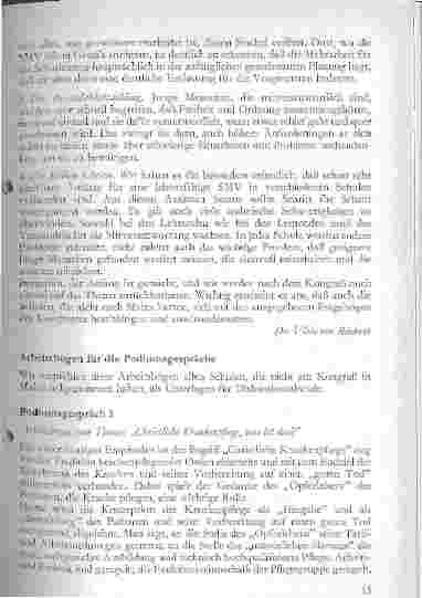 Vorschauseite 2: Kongreß: Krankenpflege, Beruf im Wandel
