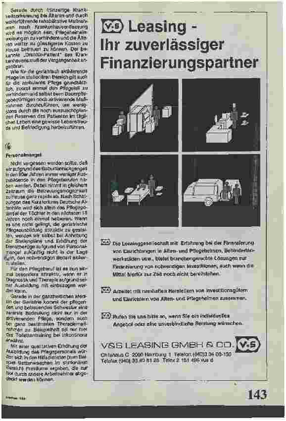 Vorschauseite 2: Die Situation im Pflegebereich heute und morgen