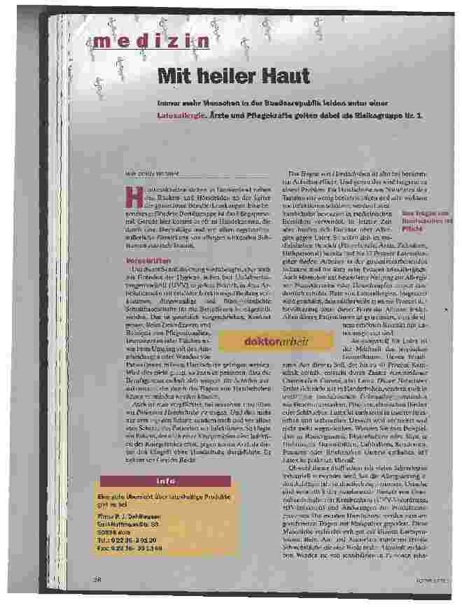 Vorschauseite 1: Mit heiler Haut