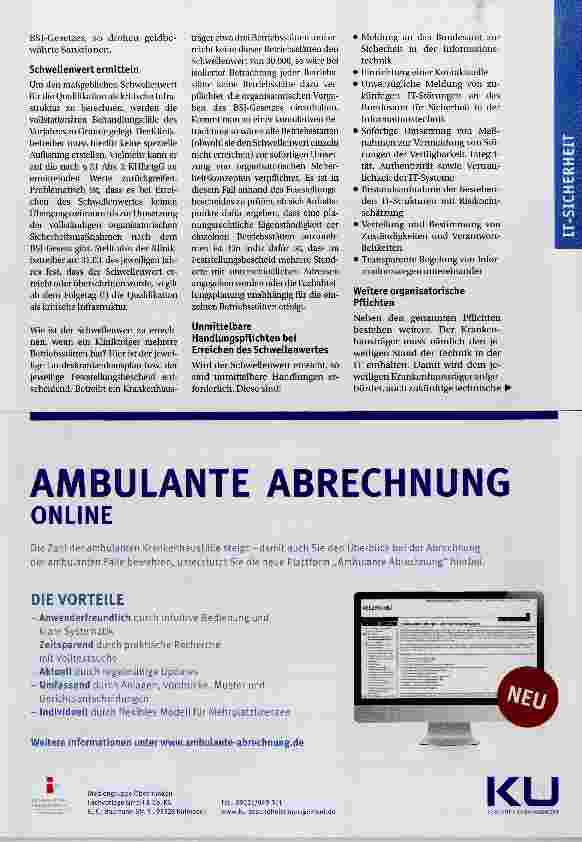 Vorschauseite 2: IT-Sicherheltim Krankenhaus