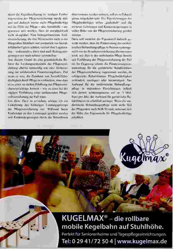 Vorschauseite 2: Armutsrisiko Pflege