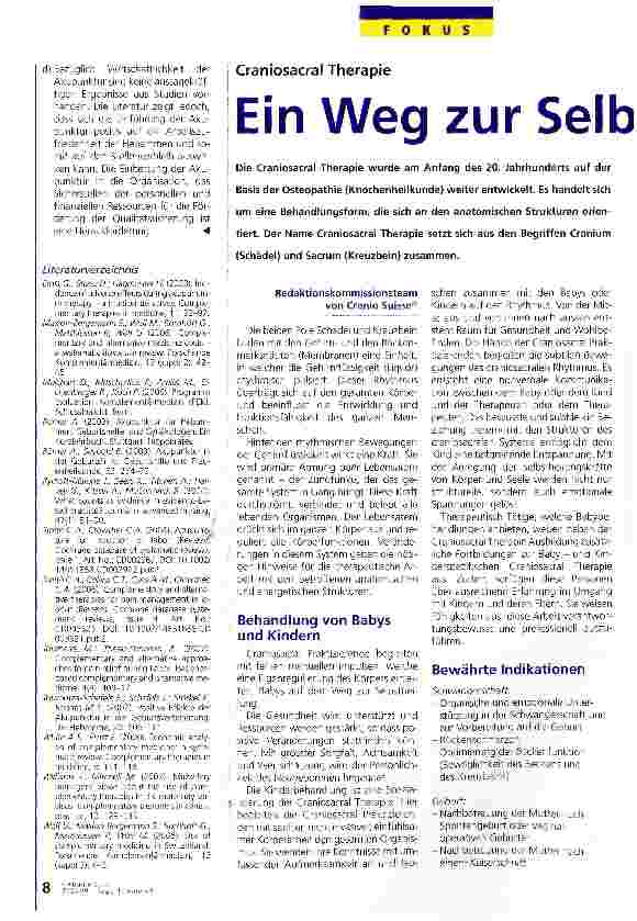 Vorschauseite 5: Evidenz der Akupunkturanwendung zur Geburtsunterstützung