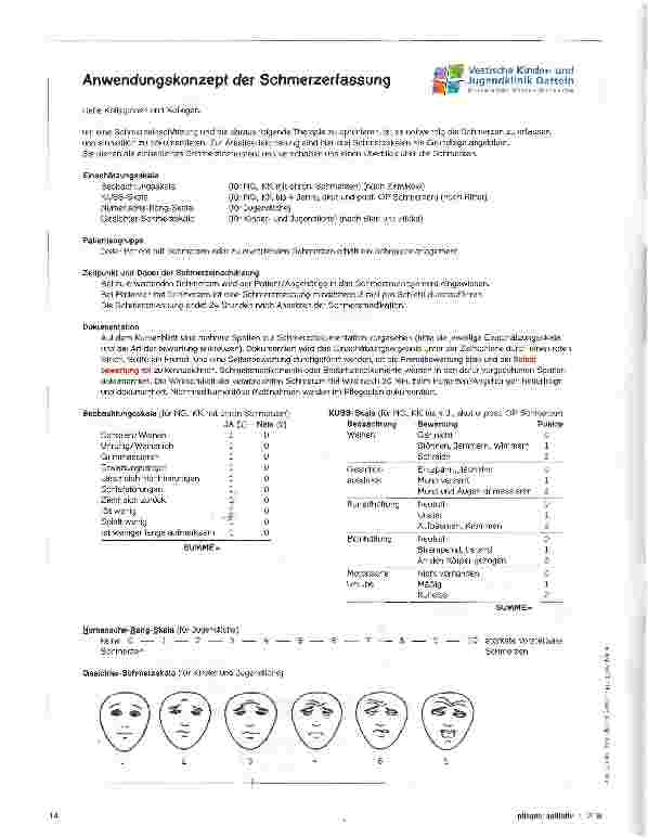 Vorschauseite 3: Schmerzerfassung und Schmerztherapie bei Kindern