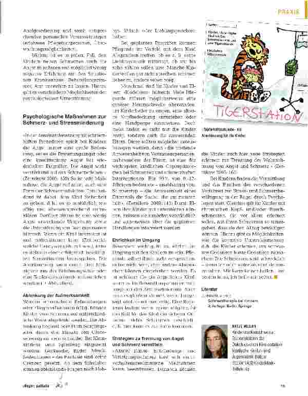 Vorschauseite 4: Schmerzerfassung und Schmerztherapie bei Kindern