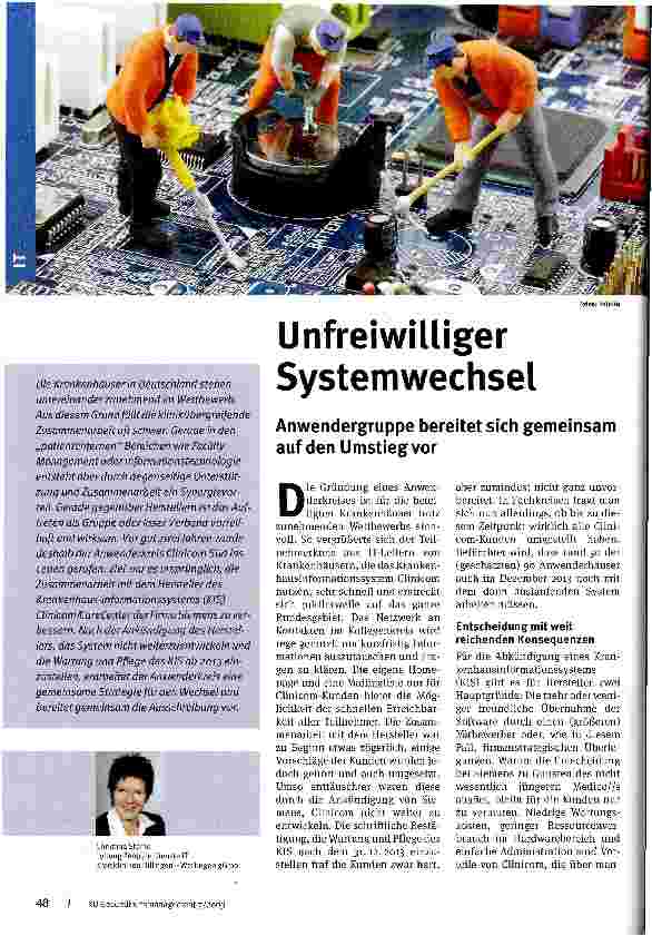 Vorschauseite 1: Unfreiwilliger Systemwechsel