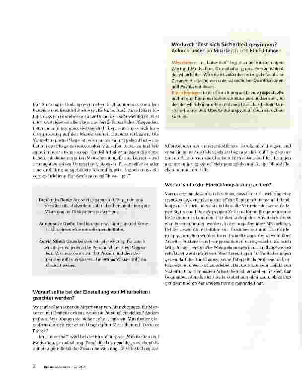 Vorschauseite 2: Mit Sicherheit unsicher- Kompetenz und Offenheit für sicheres Handeln