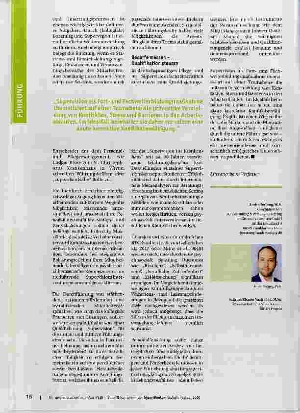 Vorschauseite 3: Qualifizierungsformat Supervision