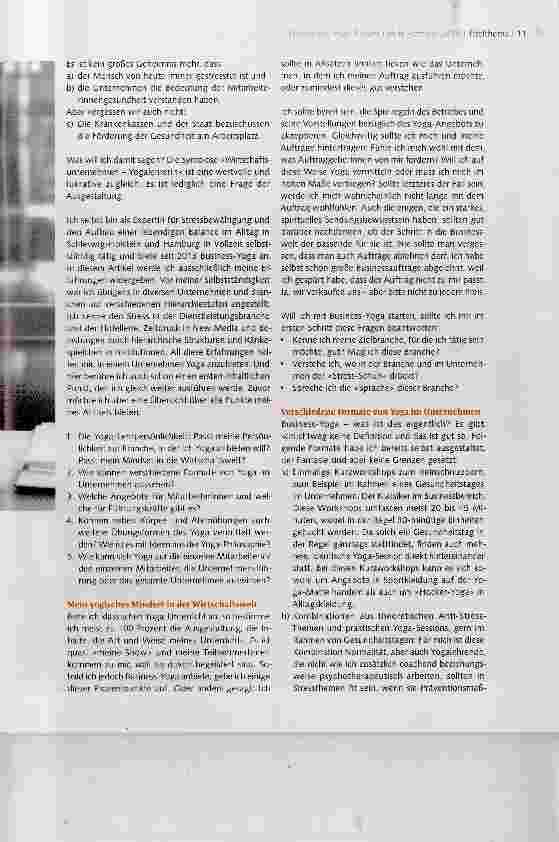 Vorschauseite 2: Business-Yoga