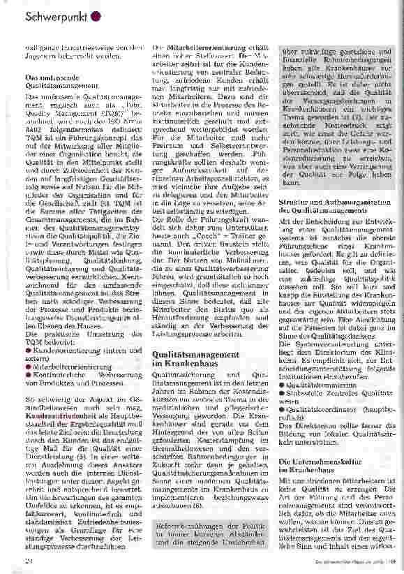 Vorschauseite 2: Qualitätszirkel als Instrument des Qualitätsmanagement