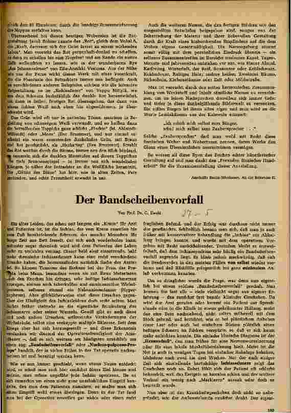 Vorschauseite 1: Der Bandscheibenvorfall