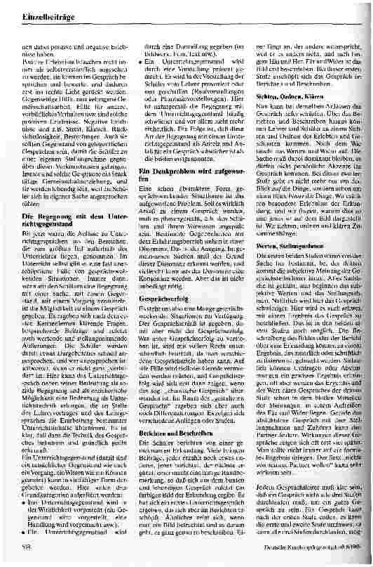 Vorschauseite 3: Gesprächsstrukturen Zur didaktischen Bearbeitung von mündlicher Kommunikation