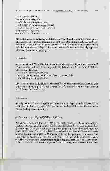 Vorschauseite 3: Pflegewissenschaftliche Erkenntnisse über die Betroffenen den Verlauf und die Begleitung beim freiwilligen Verzicht auf Nahrung und Flüssigkeit aus einer standardisierten schweize…