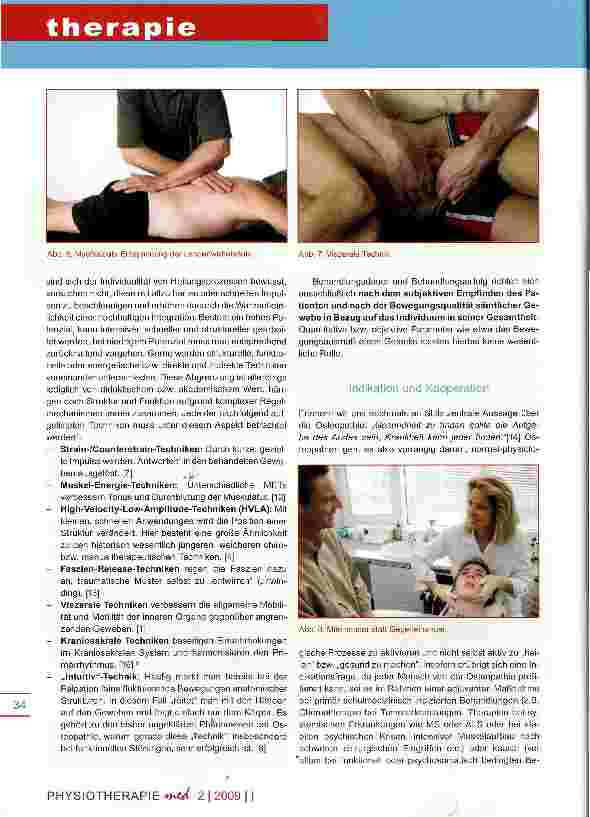 Vorschauseite 4: Osteopathie Teil II Die Gründerväter und klinische Aspekte