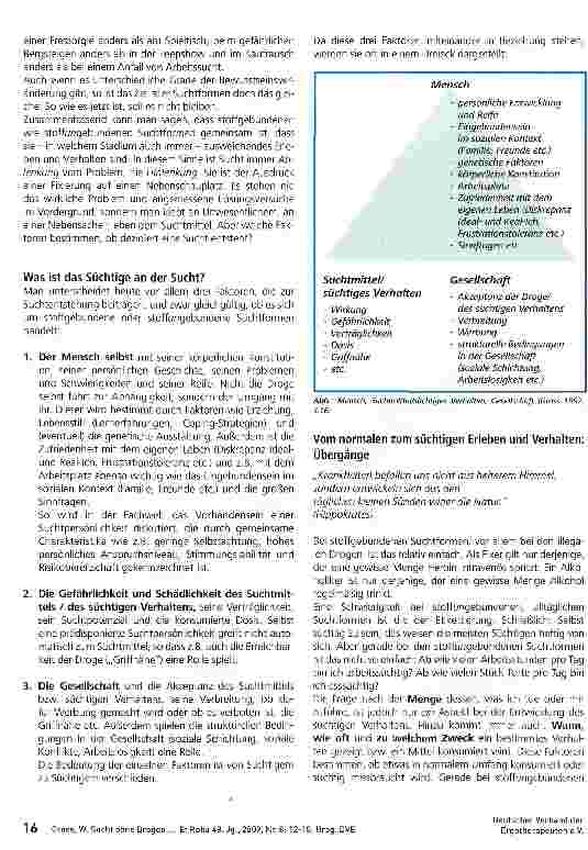 Vorschauseite 5: Sucht ohne Drogen Stoff ungebundene Abhängigkeiten