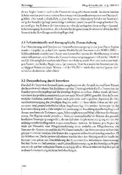 Vorschauseite 5: Die Familiengesundheitspflege und ihre Umsetzung in einer städtischen und einer ländlichen Region in Deutschland