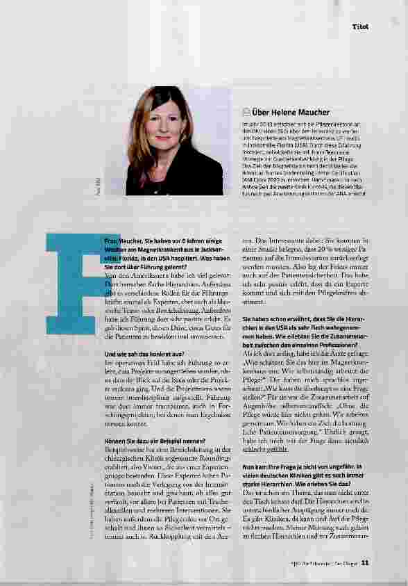 Vorschauseite 2: WIR MÜSSEN DAS NEUE ANNEHMEN UND MITGESTALTEN