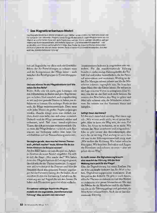 Vorschauseite 3: WIR MÜSSEN DAS NEUE ANNEHMEN UND MITGESTALTEN