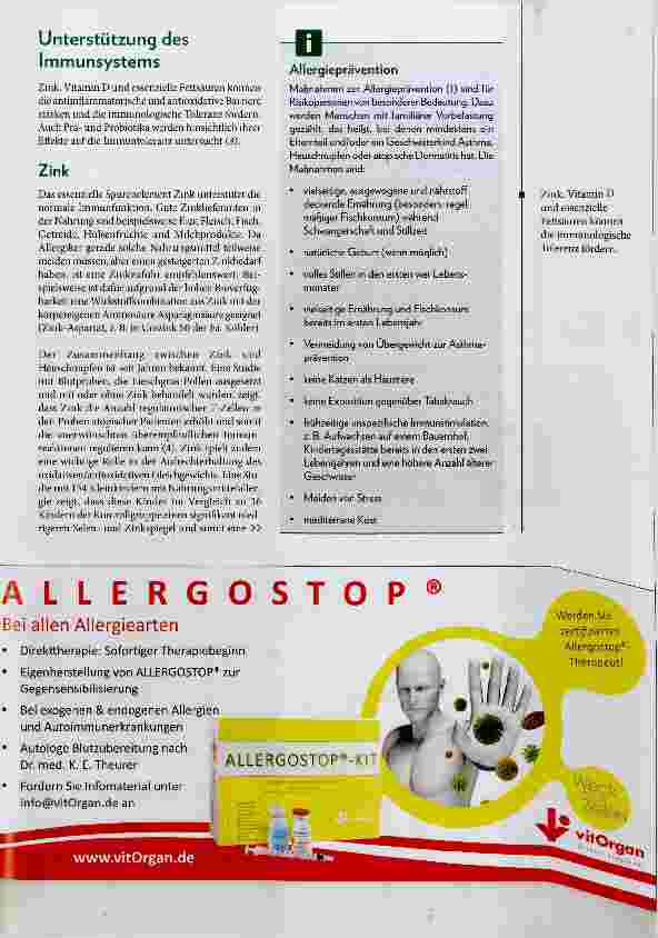 Vorschauseite 2: Allergien