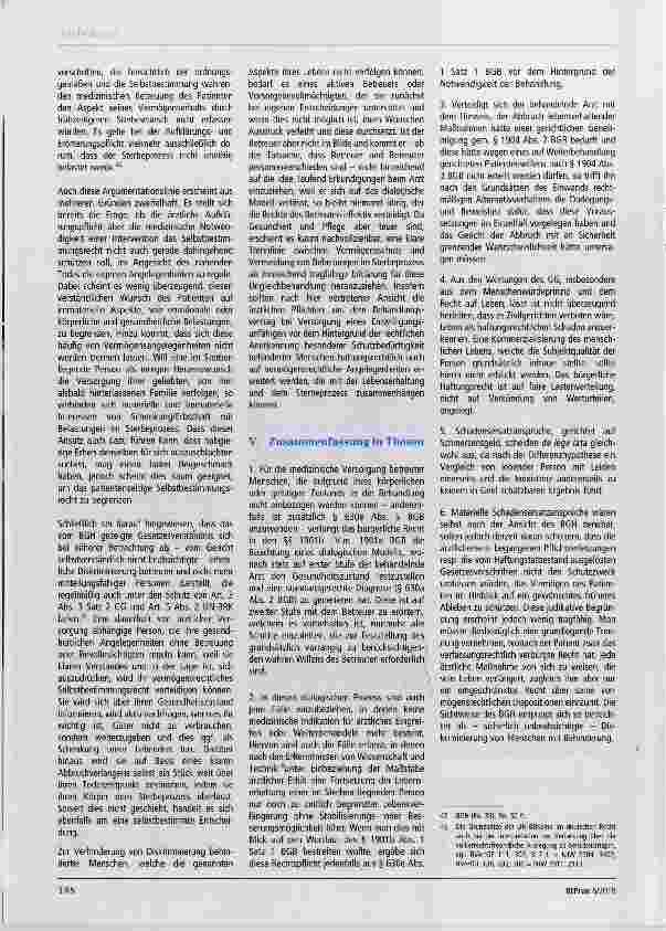 Vorschauseite 4: Rechtswidrige Lebensverlängerung - Ein medizinund betreuungsrechtliches Problemfeld eigener Art