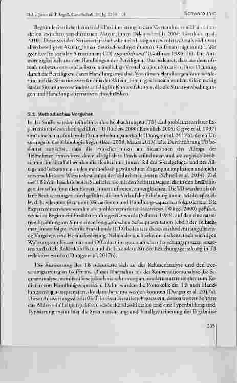 Vorschauseite 5: Gleichzeitigkeit und Entscheidungshandeln im pflegerischen Alltag - eine reflexive Grounded Theory Studie unter Einbezug Goffmans Rahmenanalyse