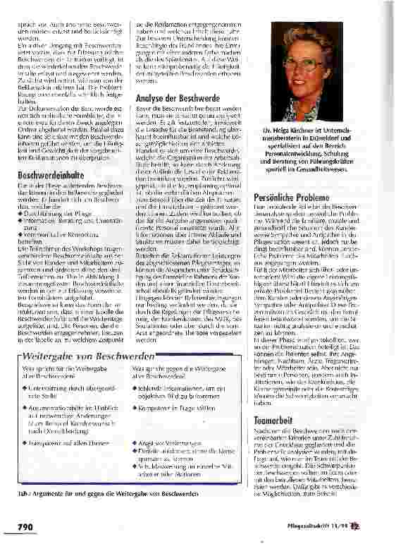 Vorschauseite 2: Beschwerden als Chance begreifen Keine Angst mehr vor Reklamationen