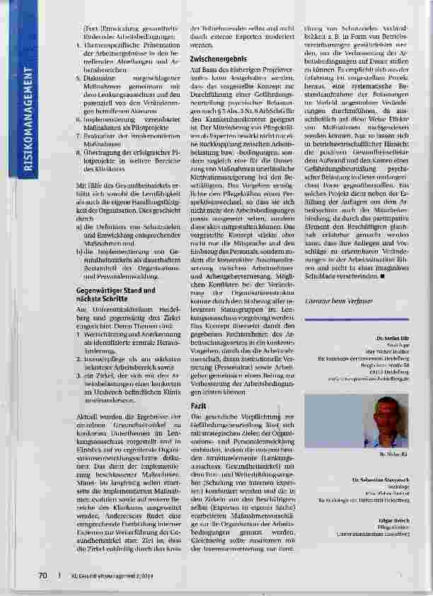 Vorschauseite 3: Gefährdungsbeurteilung psychischer Belastungen