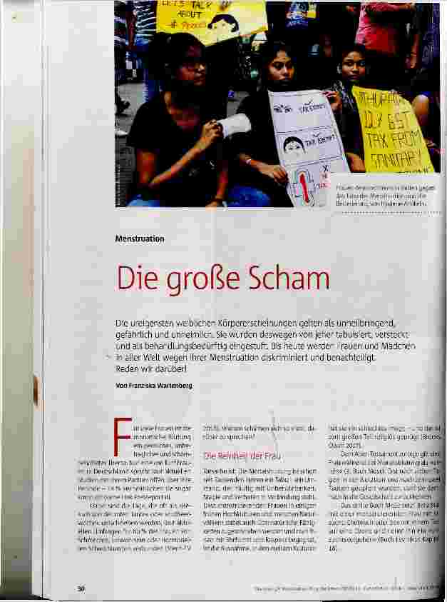 Vorschauseite 1: Die große Scham
