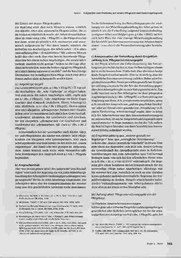 Vorschauseite 2: Eckpunkte und Probleme der neuen Pflegezeit und Familienpflegezeit