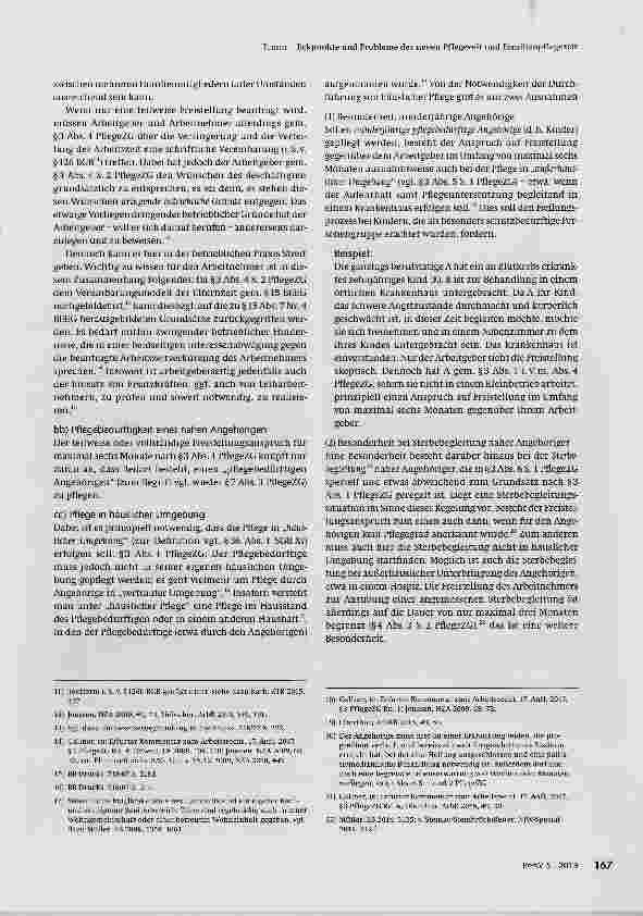 Vorschauseite 4: Eckpunkte und Probleme der neuen Pflegezeit und Familienpflegezeit
