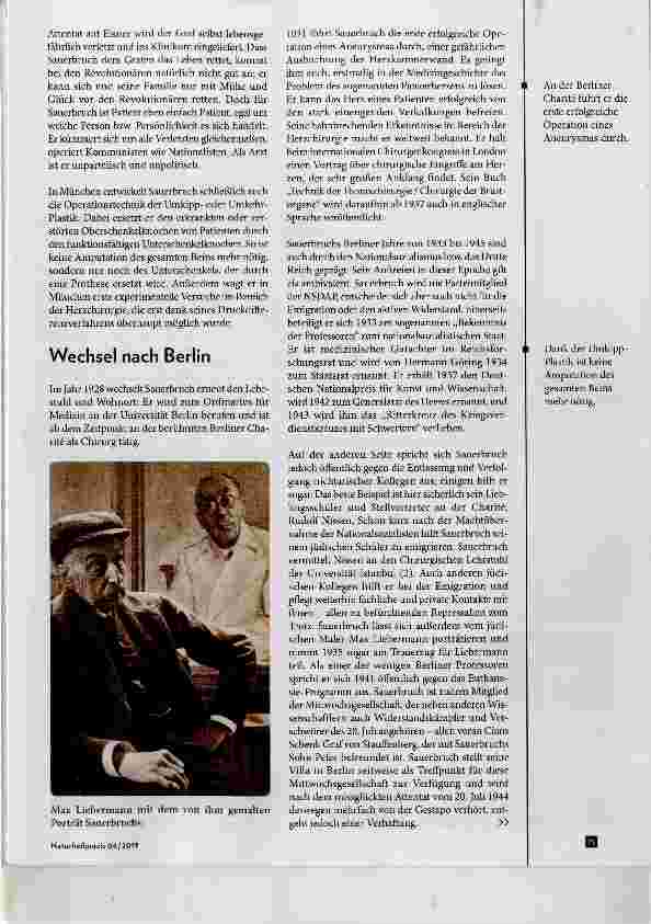 Vorschauseite 3: Ernst Ferdinand Sauerbruch -Teil 2