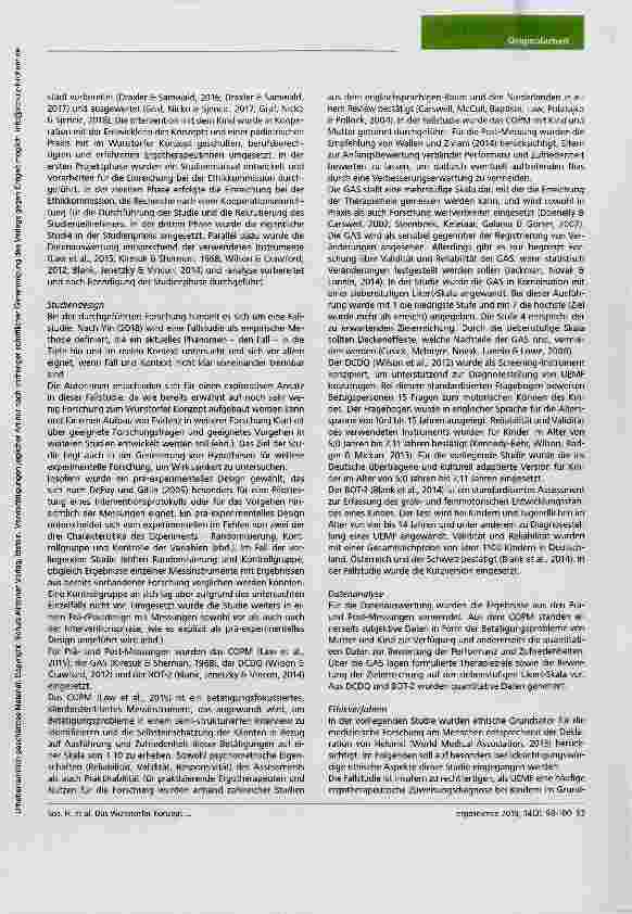 Vorschauseite 4: Das Wunstorfer Konzept bei einem Schulkind mit umschriebener Entwicklungsstörung motorischer Funktionen (UEMF) - eine Fallstudie