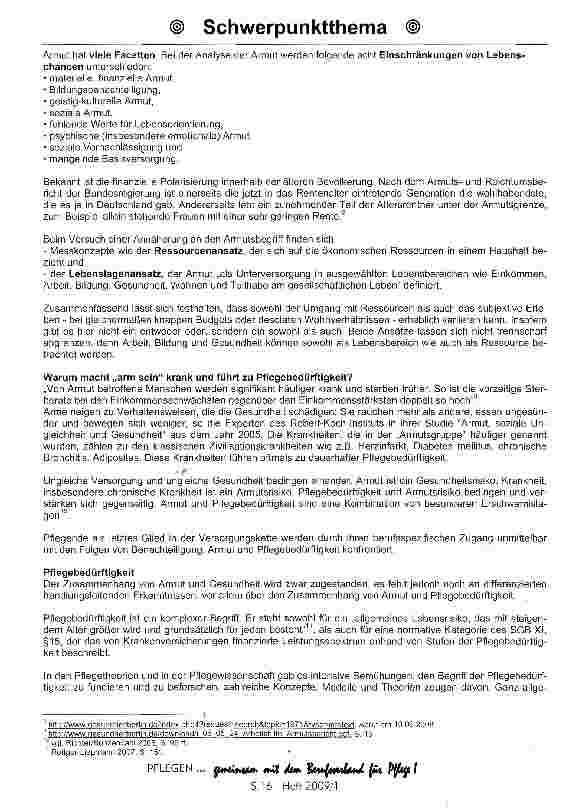 Vorschauseite 3: Lebenslagen und Pflegesituationen von Menschen am Rande der Gesellschaft