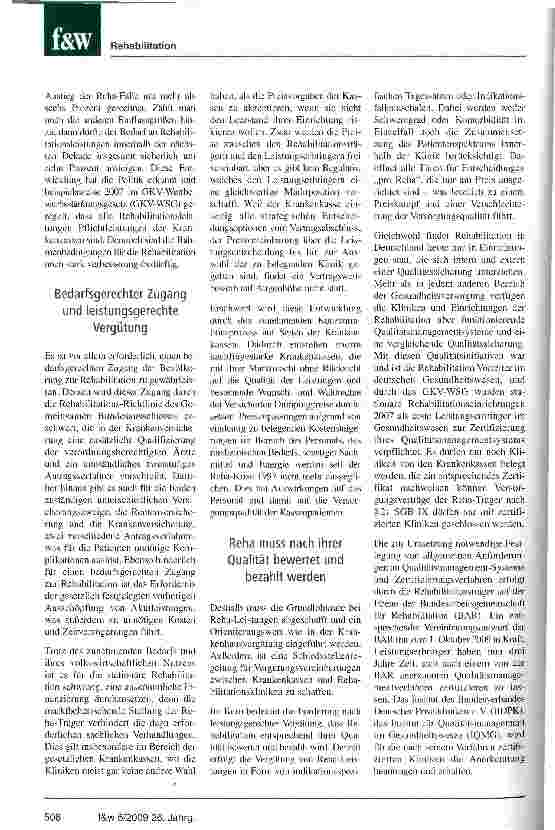 Vorschauseite 2: Die Qualität übersteigt die Vergütung