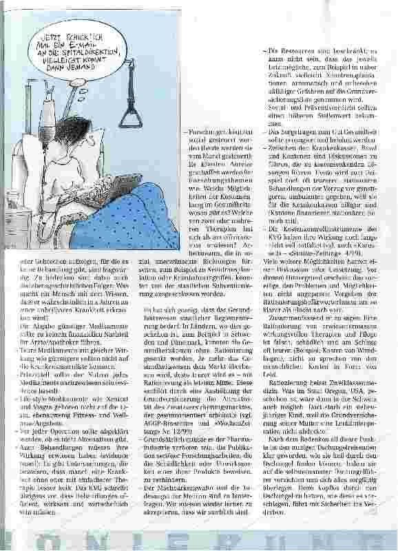 Vorschauseite 2: Im Dickicht des Dschungels oder: Wie es dank der Rationierung möglich wird, dass (fast) alles beim alten bleibt