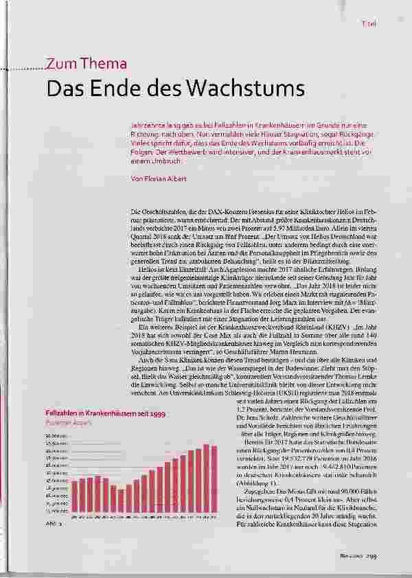 Vorschauseite 1: Das Ende des Wachstums