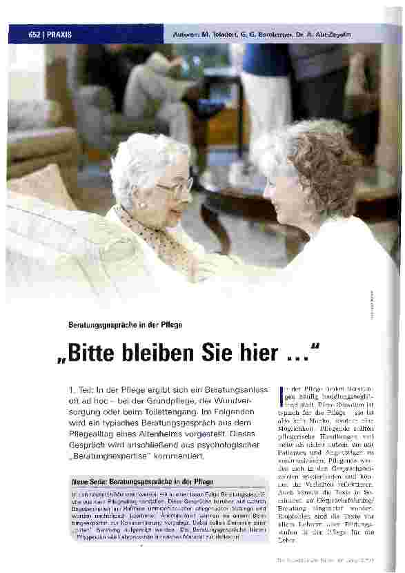 Vorschauseite 1: Bitte bleiben Sie hier