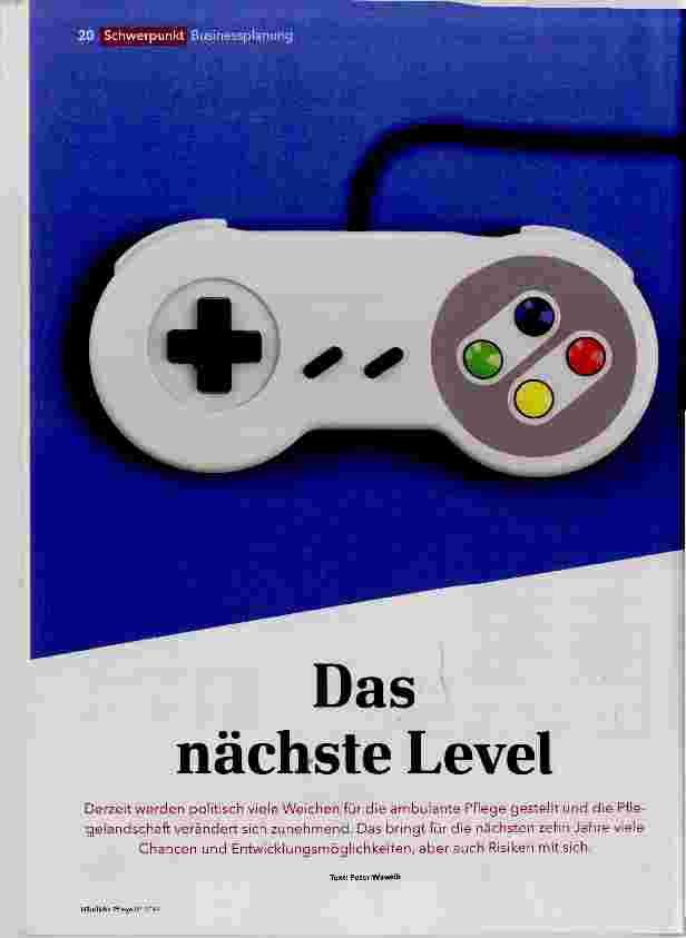 Vorschauseite 1: Das nächste Level