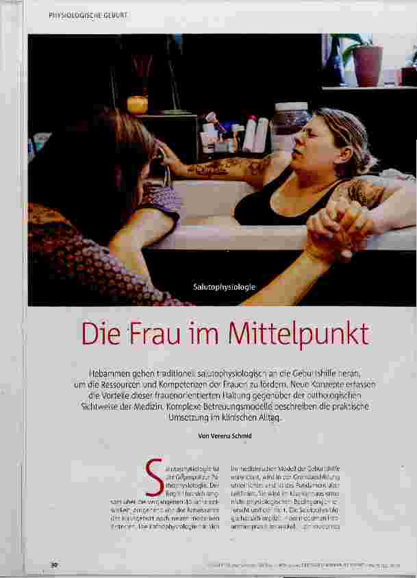 Vorschauseite 1: Die Frau im Mittelpunkt