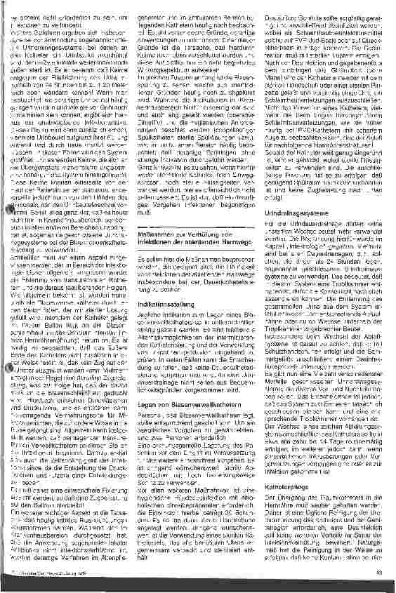 Vorschauseite 2: Hygienische Anforderungen bei der Katheterisierung der Harnblase