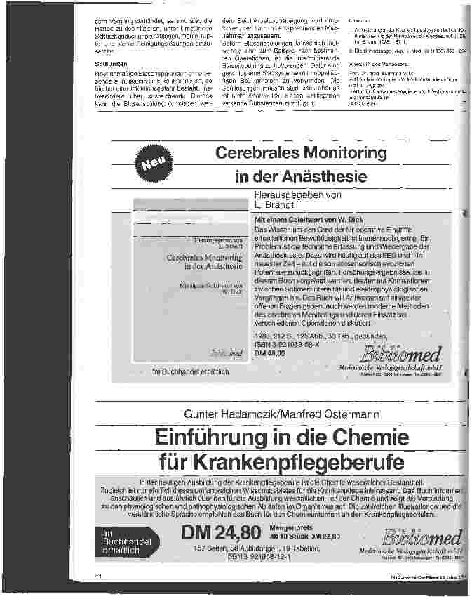 Vorschauseite 3: Hygienische Anforderungen bei der Katheterisierung der Harnblase