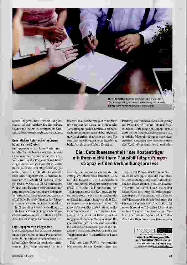 Vorschauseite 2: Sicher in die Verhandlungen