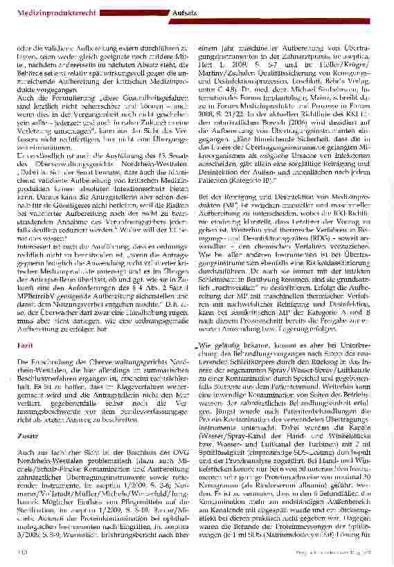 Vorschauseite 5: Die Empfehlung des RKI und des BfArM nach § 4 Abs. 2 MPBetrV ist verbindlich