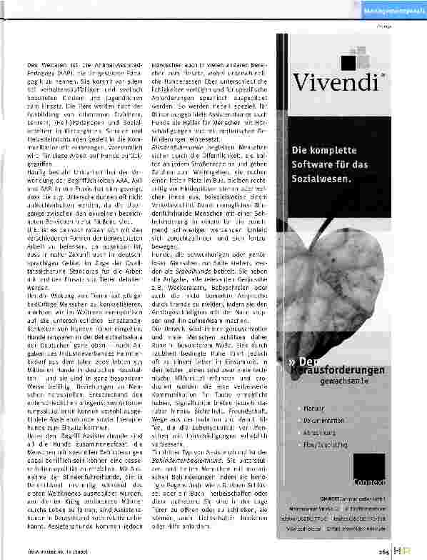 Vorschauseite 2: Mensch-Tier-Beziehung als Ressource in der Pflege