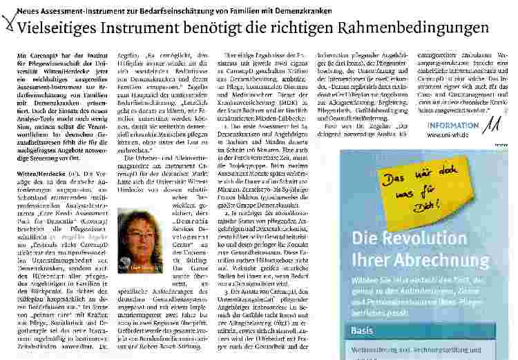 Vorschauseite 1: Vielseitiges Instrument benötigt die richtigen Rahmenbedingungen