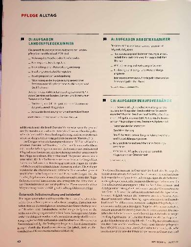 Vorschauseite 2: Pflege in der D-A-CH-Region