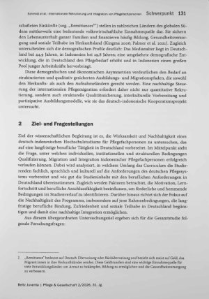 Vorschauseite 4: Internationale Rekrutierung und Integration von Pflegefachpersonen: Ergebnisse einer deutsch-indonesischen Mixed-Methods-Baseline-Erhebung