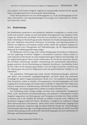 Vorschauseite 6: Internationale Rekrutierung und Integration von Pflegefachpersonen: Ergebnisse einer deutsch-indonesischen Mixed-Methods-Baseline-Erhebung