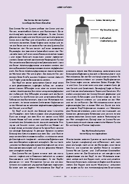 Vorschauseite 3: Zur Dreigliederung des menschlichen Organismus