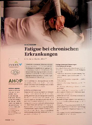 Vorschauseite 1: Fatigue bei chronischem Erkrankungen Ein unterschätztes Leiden?